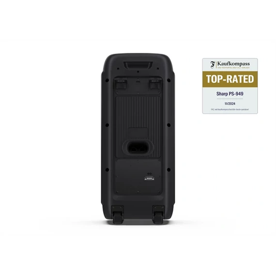 SHARP PS-949 hordozható Party hangszóró, USB/AUX