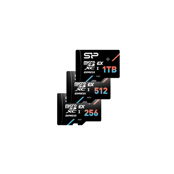 SILICON POWER Memóriakártya MicroSDXC 1TB CL10 PCI-e Gen 3x1/UHS-I U3 V30 A1, Hypera