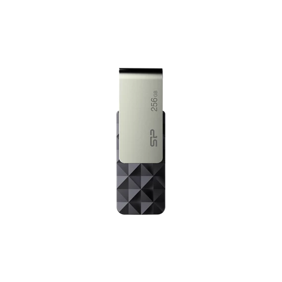 SILICON POWER Pendrive 256GB, Blaze - B30 USB 3.2 Gen 1, Fekete