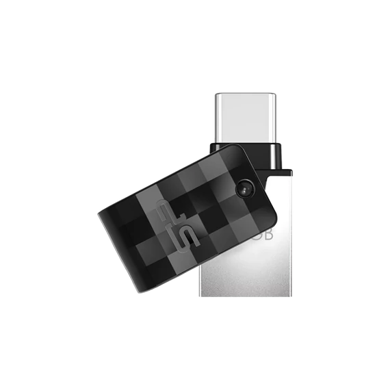 SILICON POWER Pendrive 32GB, Mobile - C31 USB Type-C + USB Type-A, Szürke