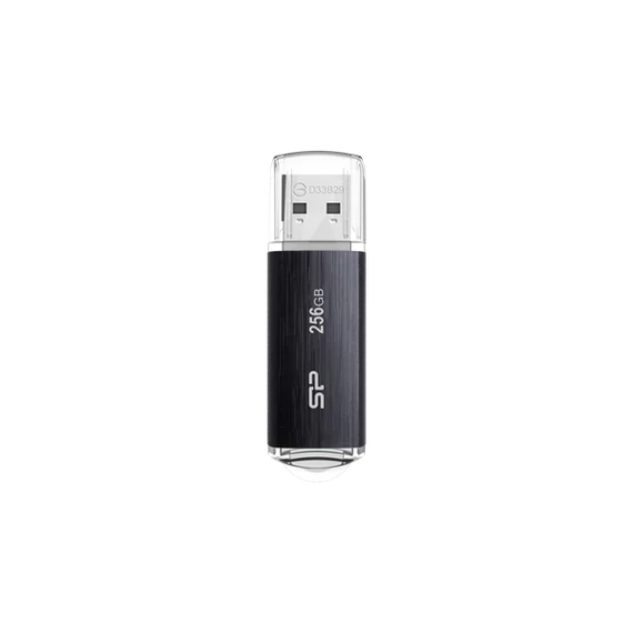 SILICON POWER Pendrive 8GB, Blaze - B02 USB 3.2 Gen 1, Fekete