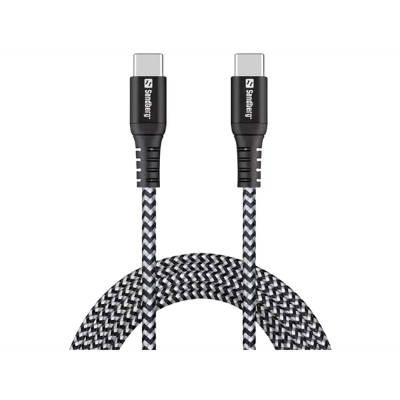 Sandberg Survivor Cable 2m töltőkábel, 100W,