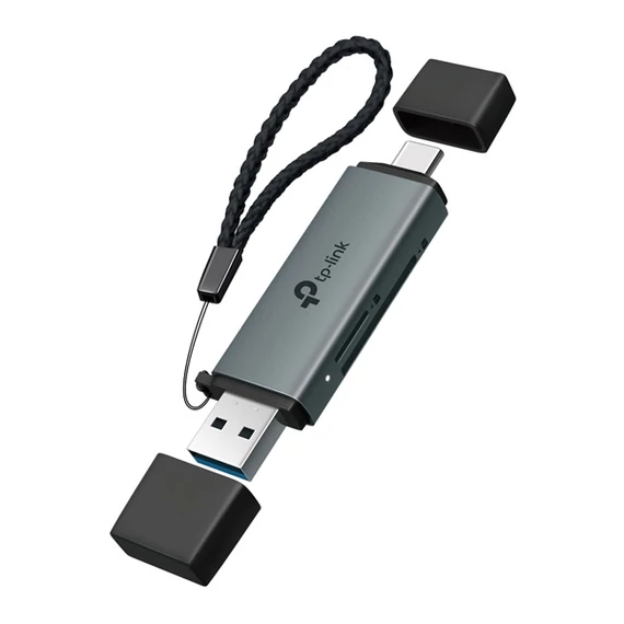 TP-LINK Kártya Olvasó USB 3.0 Type-C/A to SD & MicroSD 3.0, UA430D