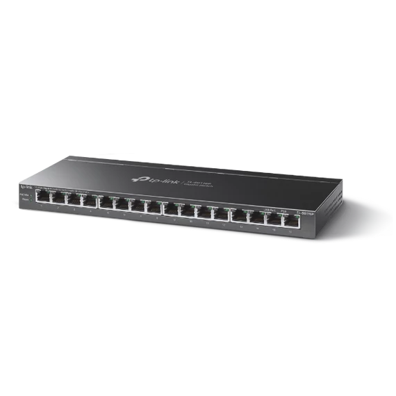 TP-LINK Switch 16x1000Mbps(16xPOE+), TL-SG116P