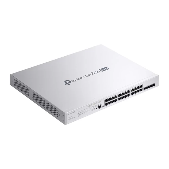 TP-LINK Switch 24x1000Mbps(POE+) + 4x10Gbps SFP+ +1xkonzol port Layer2+ Rackes Omada Pro, S5500-24GP4XF