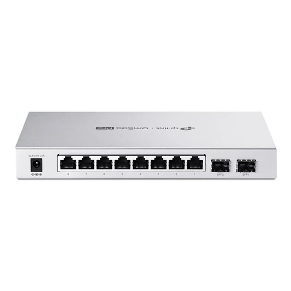 TP-LINK Switch 8x1000Mbps + 2xGigabit SFP Layer2 Rackes Omada Pro, S4500-8GP2F