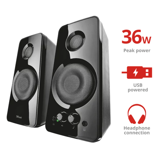 TRUST 2.0 Hangszórókészlet 21560 (Tytan 2.0 Speaker Set)