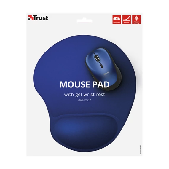 TRUST Egéralátét 20426 (BigFoot Mouse Pad - blue)