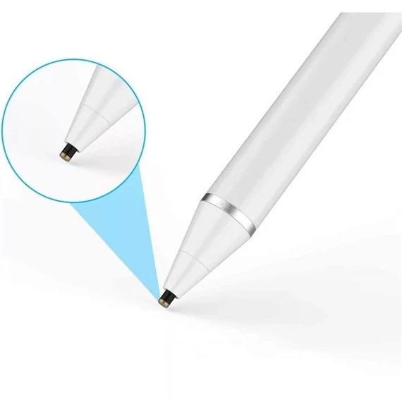 Tech-Protect Active Stylus Pen aktív toll rajzoláshoz,jegyzeteléshez, Android/iOS/Windows 10 - fehér
