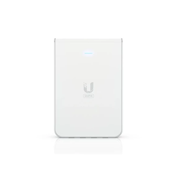 UBiQUiTi Wireless Access Point DualBand 4x1000Mbps, 5,3Gbps, 4x4 MU-MIMO, POE nélkül, Falra rögzíthető - U6-IW
