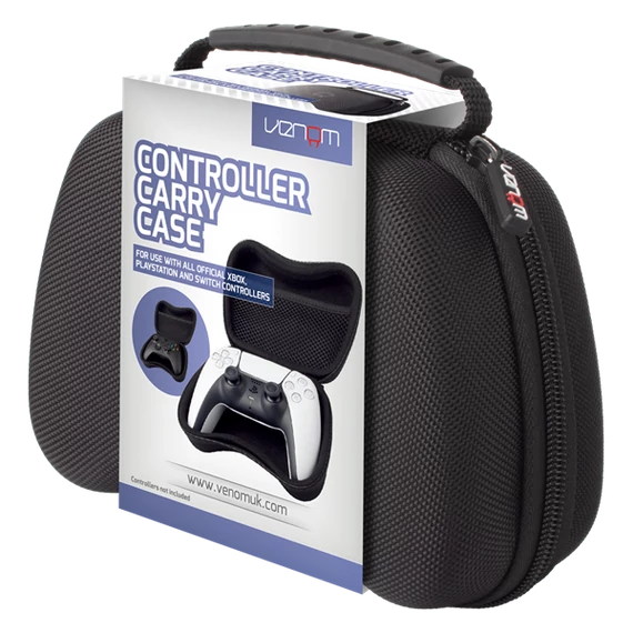 VENOM PS4/PS5/Xbox One/Xbox Series S/X Kiegészítő Univerzális Kontroller táska Fekete, VS3058