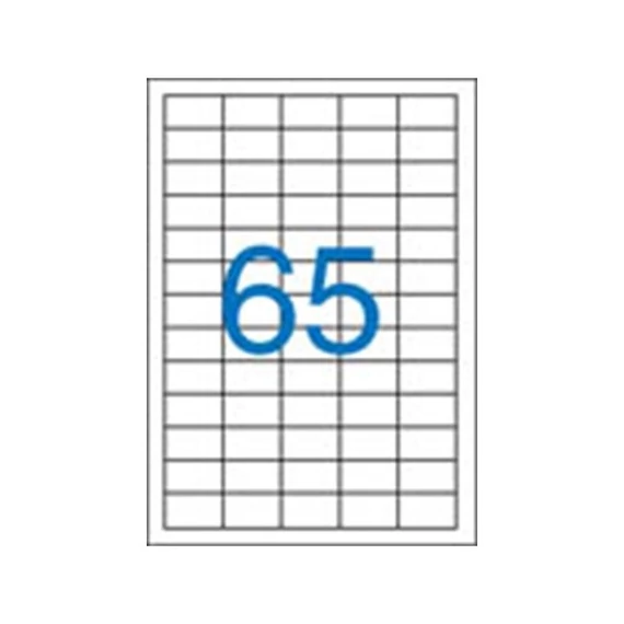 VICTORIA Etikett, univerzális, 38x21,2 mm, VICTORIA, 6500 etikett/csomag