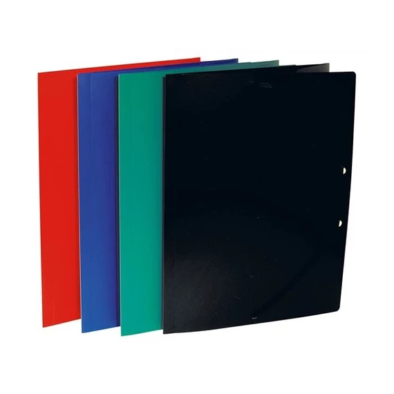 VICTORIA Gumis mappa, 15 mm, PP, A4, VICTORIA, fekete