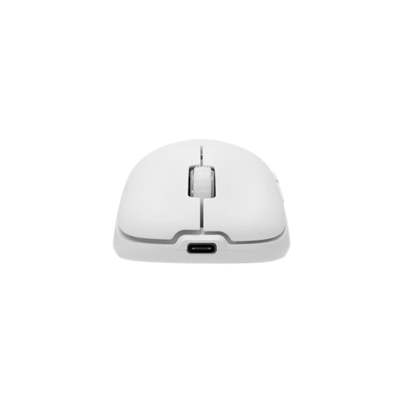 WHITE SHARK AERO-W WGM-5015W gamer egér, 10.000 dpi, 6 gombos fehér