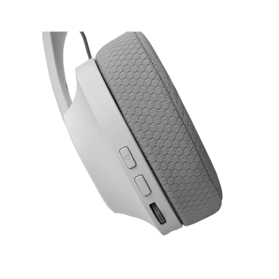WHITE SHARK FALCON-W, GH-2441W, vezeték nélküli gamer fejhallgató, fehér