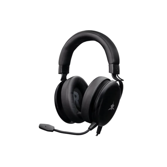 WHITE SHARK GH-2540B ELEPHANT-B  vezetékes gamer fejhallgató mikrofonnal, fekete