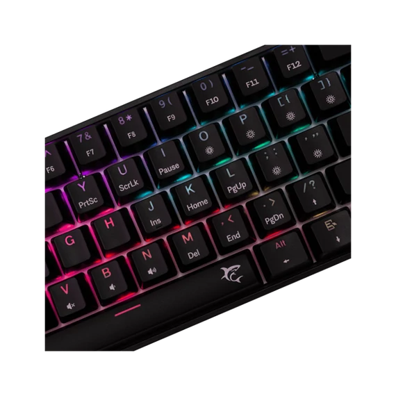 WHITE SHARK GK-004111B/R-US SHINOBI-2/B-R-US mech. bill. 61 piros gomb,fekete,angol