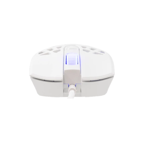WHITE SHARK GM-5018W CARADOC-B 7D / 7200 dpi fehér RGB gamer egér