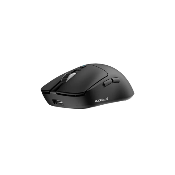 WHITE SHARK MAXIMUS-B, WGM-9010B vezeték nélküli gamer egér, 2,54GHz, 26.000 dpi, fekete