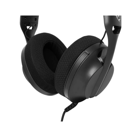 WHITE SHARK PARROT-B, GH-2440B, gamer fejhallgató, fekete