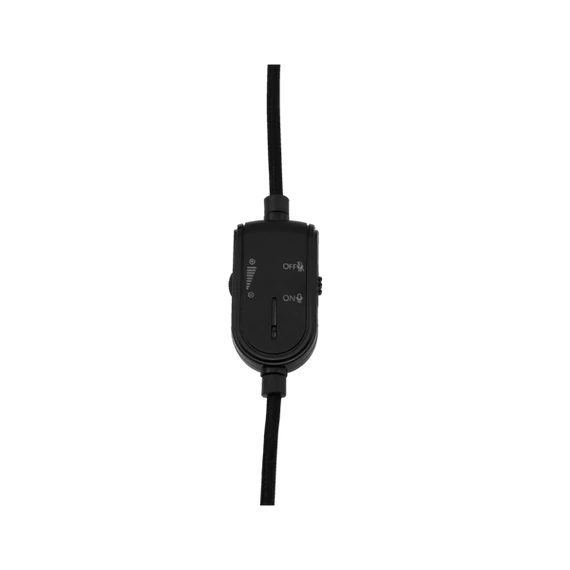 WHITE SHARK SPARROW-B, GH-2443B, gamer fejhallgató, fekete, (3.5 Jack 4 pin.)