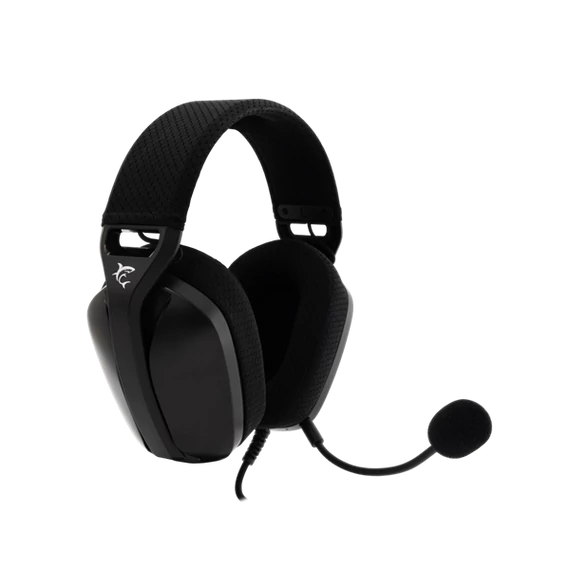 WHITE SHARK SPARROW-B, GH-2443B, gamer fejhallgató, fekete, (3.5 Jack 4 pin.)
