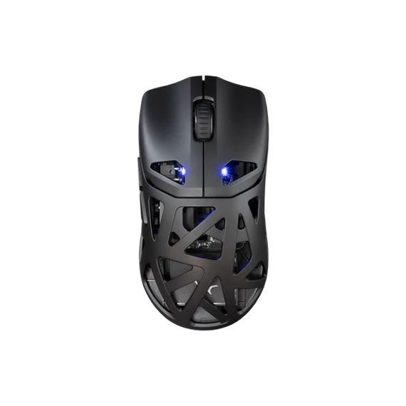 WHITE SHARK WGM-5019B DAGONET-B / 12.000 dpi fekete vez.nélk. gam. egér Pixart3311