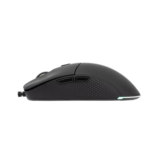 WHITE SHARK BAGDEMAGUS-B, GM-5010B gamer egér, 6D, fekete, 7200 dpi, RGB