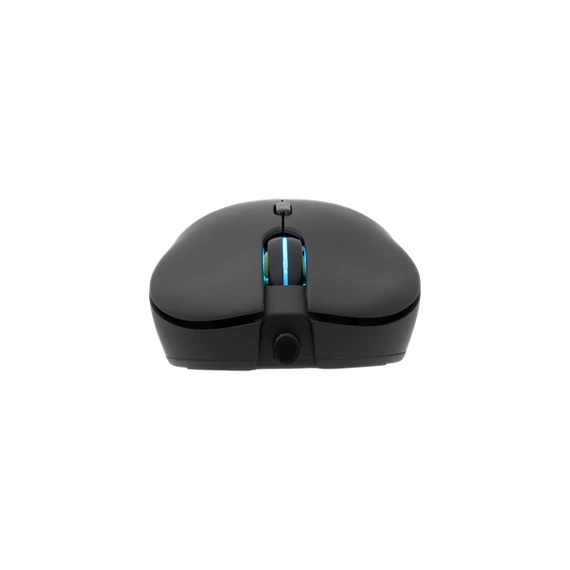 WHITE SHARK BAGDEMAGUS-B, GM-5010B gamer egér, 6D, fekete, 7200 dpi, RGB