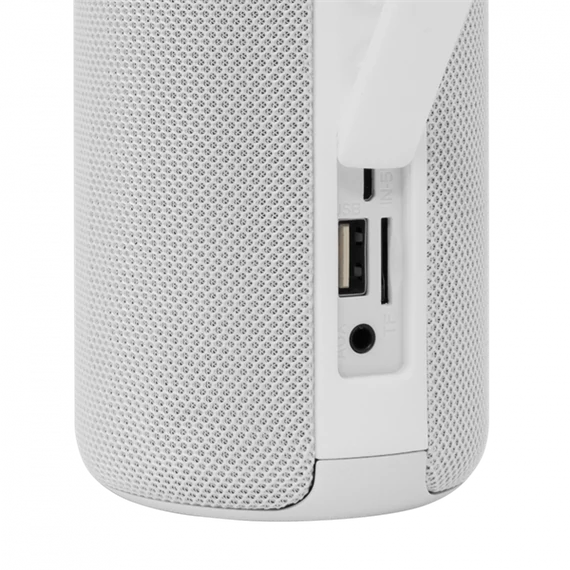 WHITE SHARK CONGA Bluetooth Hangszóró, 10 W, BT 5.0, Fehér