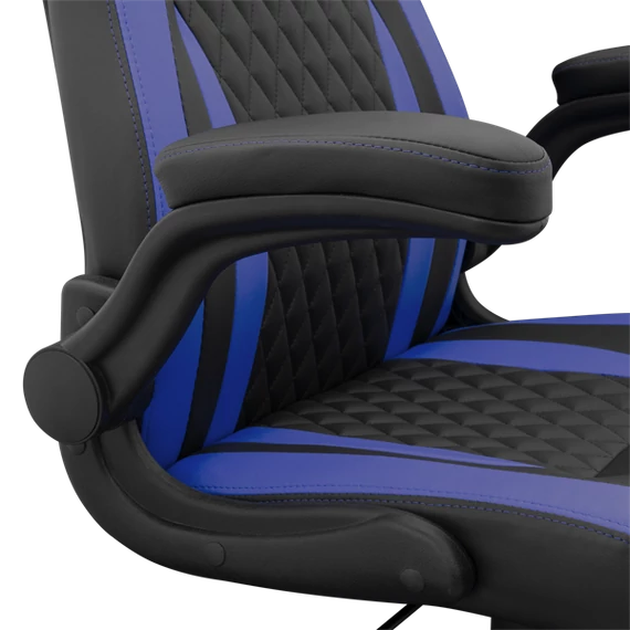 WHITE SHARK DERVISH gamer szék fekete/kék maximális terhelhetőség 150 kg