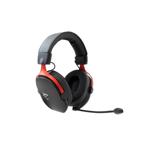 White Shark FOX-B, GH-2445B, gamer fejhallgató, mikrofonnal, fekete