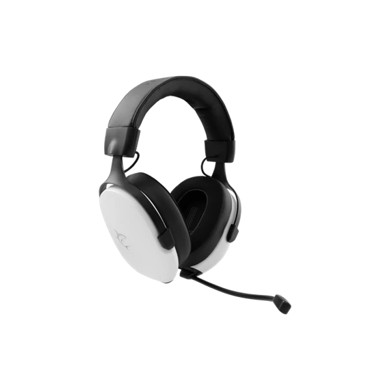 White Shark FOX-W, GH-2445W, gamer fejhallgató, mikrofonnal, fehér