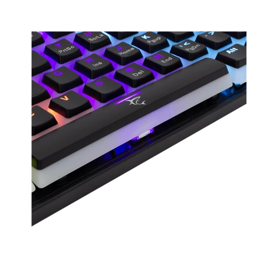 WHITE SHARK GK-2202B/R-US ASHIKO angol 60%-os fekete mechanikus (piros switch) gamer billentyűzet