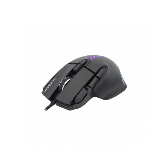 WHITE SHARK GM-9006B MARROK gamer egér, fekete, 12000 dpi