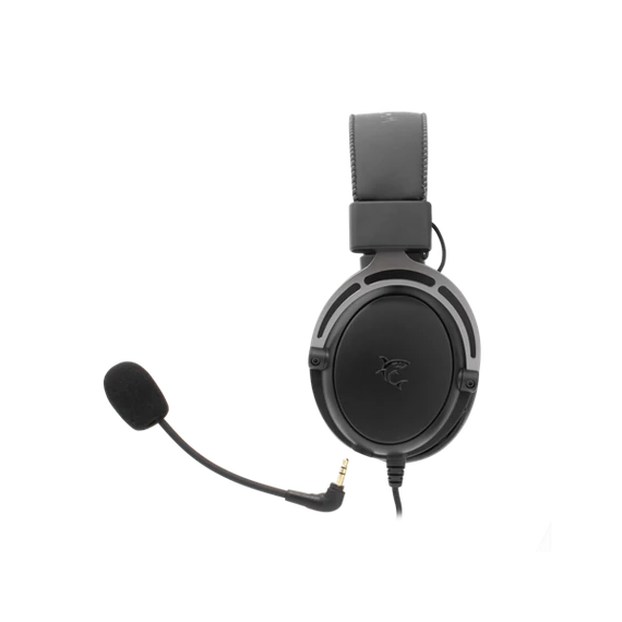 WHITE SHARK GORILLA-B/G, GH-2341-B/G gamer fejhallgató, fekete/ezüst, (3.5 Jack)