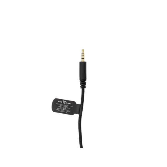 WHITE SHARK GORILLA-B/R, GH-2341-B/R gamer fejhallgató, fekete/piros, (3.5 Jack)