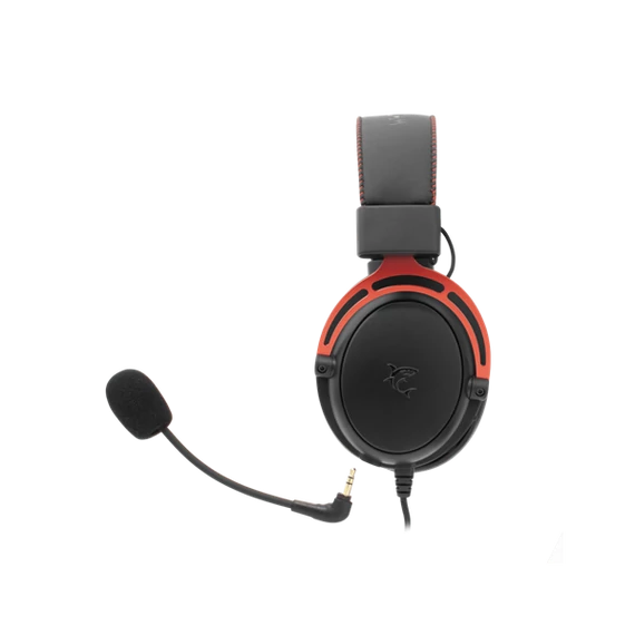 WHITE SHARK GORILLA-B/R, GH-2341-B/R gamer fejhallgató, fekete/piros, (3.5 Jack)