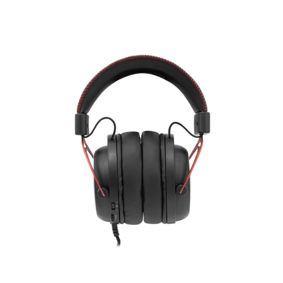 WHITE SHARK GORILLA-B/R, GH-2341-B/R gamer fejhallgató, fekete/piros, (3.5 Jack)