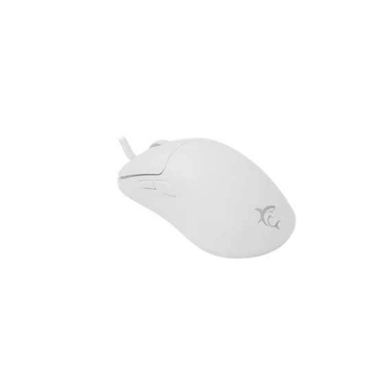 WHITE SHARK GRAPHENE-W, GM-5014W gamer egér,6D, fehér, 6200 dpi, RGB