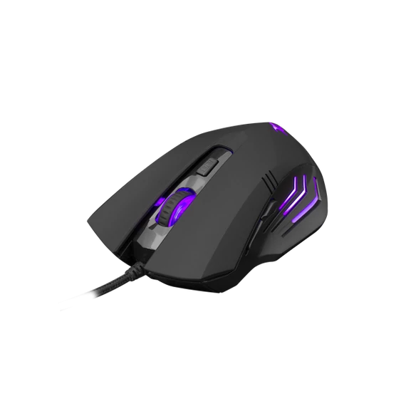 WHITE SHARK HANNIBAL-2 fekete gamer egér