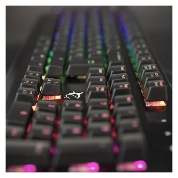 WHITE SHARK LEGIONNAIRE-X mechanikus (red switch) gamer billentyűzet (angol)