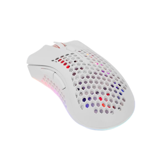 WHITE SHARK LIONEL-W, WGM-5012W vezeték nélküli gamer egér, fehér, 10000 dpi
