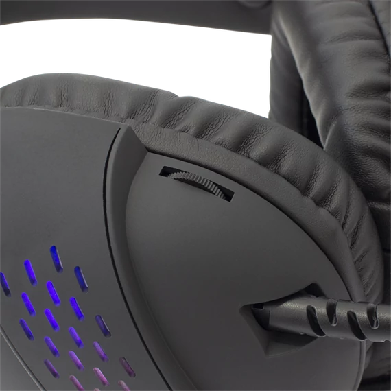 WHITE SHARK OX RGB gamer fejhallgató mikrofonnal