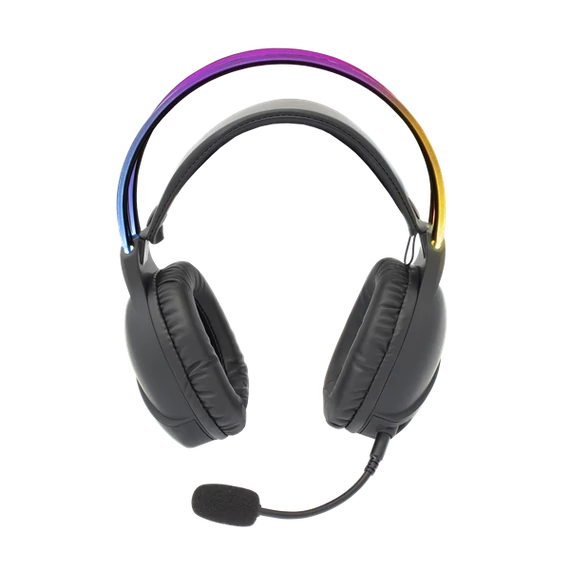 WHITE SHARK OX RGB gamer fejhallgató mikrofonnal