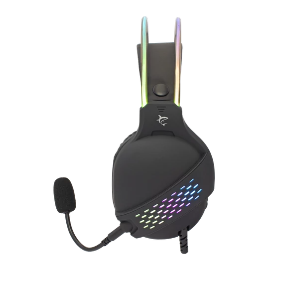 WHITE SHARK OX RGB gamer fejhallgató mikrofonnal