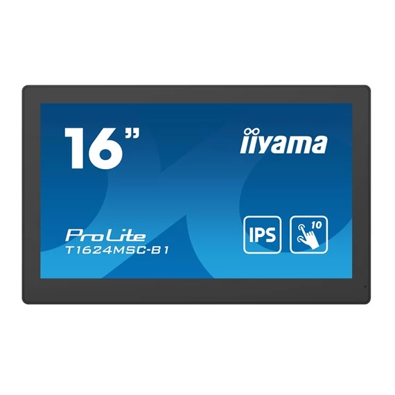 iiyama 24/7 touch monitor, 15,6
