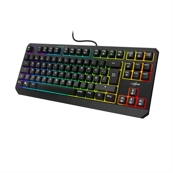 URAGE by HAMA 217818, GAMING URAGE EXODUS 220 TKL BILLENTYŰZET, RGB, FEKETE