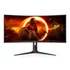AOC Ívelt Gaming 180Hz VA monitor 34