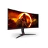AOC Ívelt Gaming 180Hz VA monitor 34